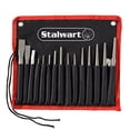 thumbnail image 2 of Punch And Chisel Set, 16 Pieces- Includes Taper Punches, Cold Chisels, Pin Punches, Center Punches, Chisel Gauge, and Storage Case- By Stalwart, 2 of 10