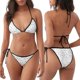 thumbnail image 3 of Balery Airplane Pijama Estampado Bikini de Dos Piezas para Mujer - Conjunto de Bikini Ajustable Sexy y Cómodo para Playa, 3 of 6