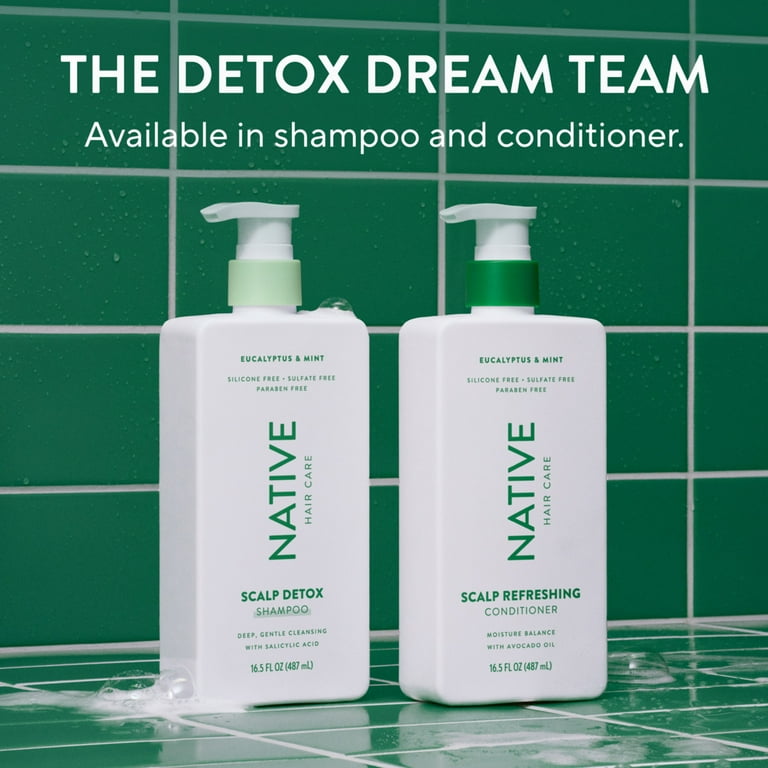 Native Scalp Detox Eucalyptus and Mint Shampoo 16.5 fl oz