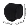 thumbnail image 3 of BotaniNest Neoprene Reel Cover With Thick Sponge Adjustable Opening For Baitcasting And Trolling Reels Nylon For Storage Organization, 3 of 7