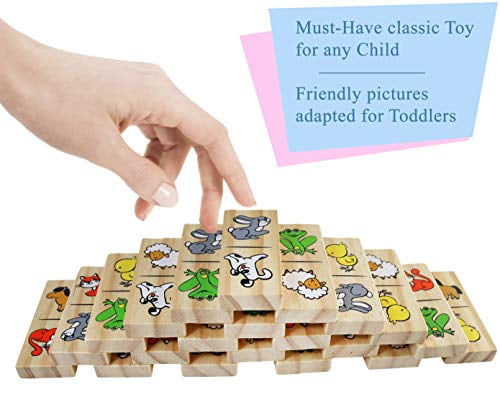 wooden dominoes for toddlers