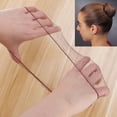 thumbnail image 2 of Miangastore 100 Pcs Filets à Cheveux Réutilisables Invisibles en Maille Élastique Accessoires de Déguisement pour Femmes Filles (Café/50cm), 2 of 9