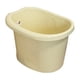 thumbnail image 2 of Cubo para bañera de bebé, bañera infantil, cubo de baño para bebé, accesorios de baño, cómodo asiento de baño, bañera portátil para sentarse Beige, 2 of 9