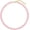 Pink, variant on Orange Natural Stone Beaded Necklace for Women – Gold-Plated Stainless Steel Adjustable Clasp, Surfer Beach Boho Jewelry Gift