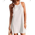 thumbnail image 3 of Vestidos de Verano de Crochet Calados para Mujer, Color , Talla XL, 3 of 6