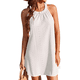 thumbnail image 3 of Vestidos de Verano de Crochet Calados para Mujer, Color , Talla XL, 3 of 6