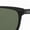 Black/Crystal Green, variant on Men's Polarized Highstreet RB4181-601/9A-57 Black Square Sunglasses