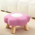thumbnail image 5 of NIUBWJL Flower Stool Small Round Stool Cloud Agaric Stool Room Decoration Durability Floor Stool Baby Chair, 5 of 5