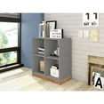 thumbnail image 4 of Cornelia Cabinet with 4 Shelves in Grey, 4 of 8