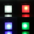 thumbnail image 1 of Lampe de Base, Base de Lumière LED 3D Support d'Affichage Support Carré Multicolore pour Décoration d'Art en Verre, 1 of 8