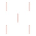 thumbnail image 2 of Plancha y rizador de pelo recargable por USB Bewildely Compacto rosa Type2 NO2, 2 of 6