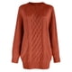 thumbnail image 4 of Vestido informal de punto para mujer otoño-invierno: material de poliéster y spandex, color liso, adecuado para primavera y otoño, fácil de combinar con abrigos y zapatos., 4 of 5