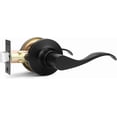 thumbnail image 1 of Matte Passage Door Levers Wave Style Hall Closet Handles Interior Door Handle Keyless NonLocking Lever Sets Reversible for Right & Left Side Drop Lever Shape, 1 of 7