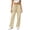 Beige, variant on Workout Sweatpants for Women Straight Leg Casual Loose Drawstring Elastic High Waisted Joggers Pants with Pockets(X-Large,Gray)