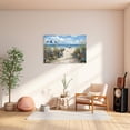 thumbnail image 5 of ZHONGYUTONG Beach Canvas Wall Art for Bathroom Coastal Pictures for Wall Seascape Paintings Seaside Print for Living Room Decor Framed (12.00" x 18.00"), 5 of 5