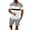 White, variant on Vedolay Two Piece Set For Men Men's Shorts Set Short Sleeve Crewneck Tee Track Shorts with Pockets,Dark Blue 3XL