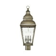 thumbnail image 6 of Livex Lighting Exeter Outdoor Post Head in Bronze, 6 of 7