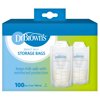 Dr. Brown's Breastmilk Storage Bags for Freezing and Storing - 100ct