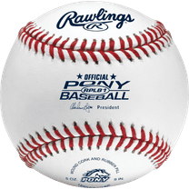 Rawlings | PONY LEAGUE Baseballs | Tournament Grade | RPLB | Youth/14U | 12 Count
