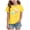 Yellow, variant on Toddler Baby Girls Short Sleeve T-Shirts Crew Neck Summer 24 Months 2t 3t 4t 5t 6t 7t Soft Cotton Casual Basic Daily Wear Tops Gibobby,5-6 Years,Yellow