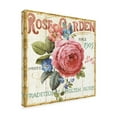 thumbnail image 2 of Trademark Fine Art 'Rose Garden I' Canvas Art by Lisa Audit, 2 of 3