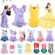 thumbnail image 2 of Disney bañador con tirantes para bebé, ropa de playa para vacaciones, Cosplay, Encanto, Isabela, Mirabel, sirena, Ariel, 2 of 5