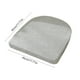 thumbnail image 3 of Cojín de Algodón Gris para Escritorio con Soporte Lumbar para Silla de Oficina | Cojín para Asiento de Jardín o Hogar 45X45 Cm, 3 of 6