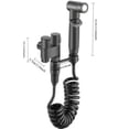 thumbnail image 2 of CaiYueKe Toilet Sprayer Bidet Attachment High Pressure Handheld Stainless Steel Brass Hose Bathroom Cleaner for Toilet Bowl Floor Pet Washing Adjustable Water Saving DIY Easy Install, 2 of 3