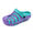 Purple/Fushia, variant on LAVRA Girls' Clogs Kids EVA Garden Shoes Slip-On Slingback Non-Slip Water Resistant Sandals