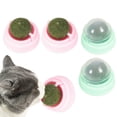 thumbnail image 1 of 4 bolas de hierba gatera, juguetes interactivos giratorios para gatos, 1 of 6