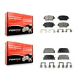 thumbnail image 1 of Positive Plus Front Rear Semi-Metallic Brake Pads Kit for Car Toyota Camry Vehicles Manufactured In Japan KPF-100413, 1 of 8
