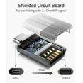 thumbnail image 3 of Syntech Adaptateur USB C vers USB Lot de 2 Adaptateur USB C Mâle vers USB3 Femelle Compatible avec MacBook Pro 2021 iMac iPad, 3 of 4