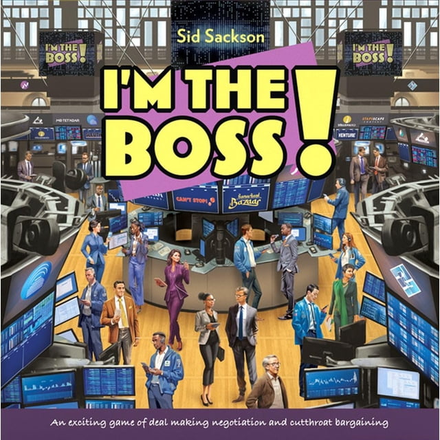 Juego de mesa Face 2 Face I'm The Boss Negociando de 3 a 6 jugadores