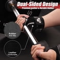 thumbnail image 2 of Soporte de muñeca de piel doble Gym Straps MANUEKLEAR, 2 of 6
