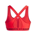 thumbnail image 3 of Sujetador deportivo Under Armour Crossback Mid Impact para mujer rojo XS, 3 of 5