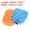 Blue, Orange, variant on Uxcell Large Double-Side Microfiber Soft Chenille Dusting Mitten Blue Orange 2in1 Set