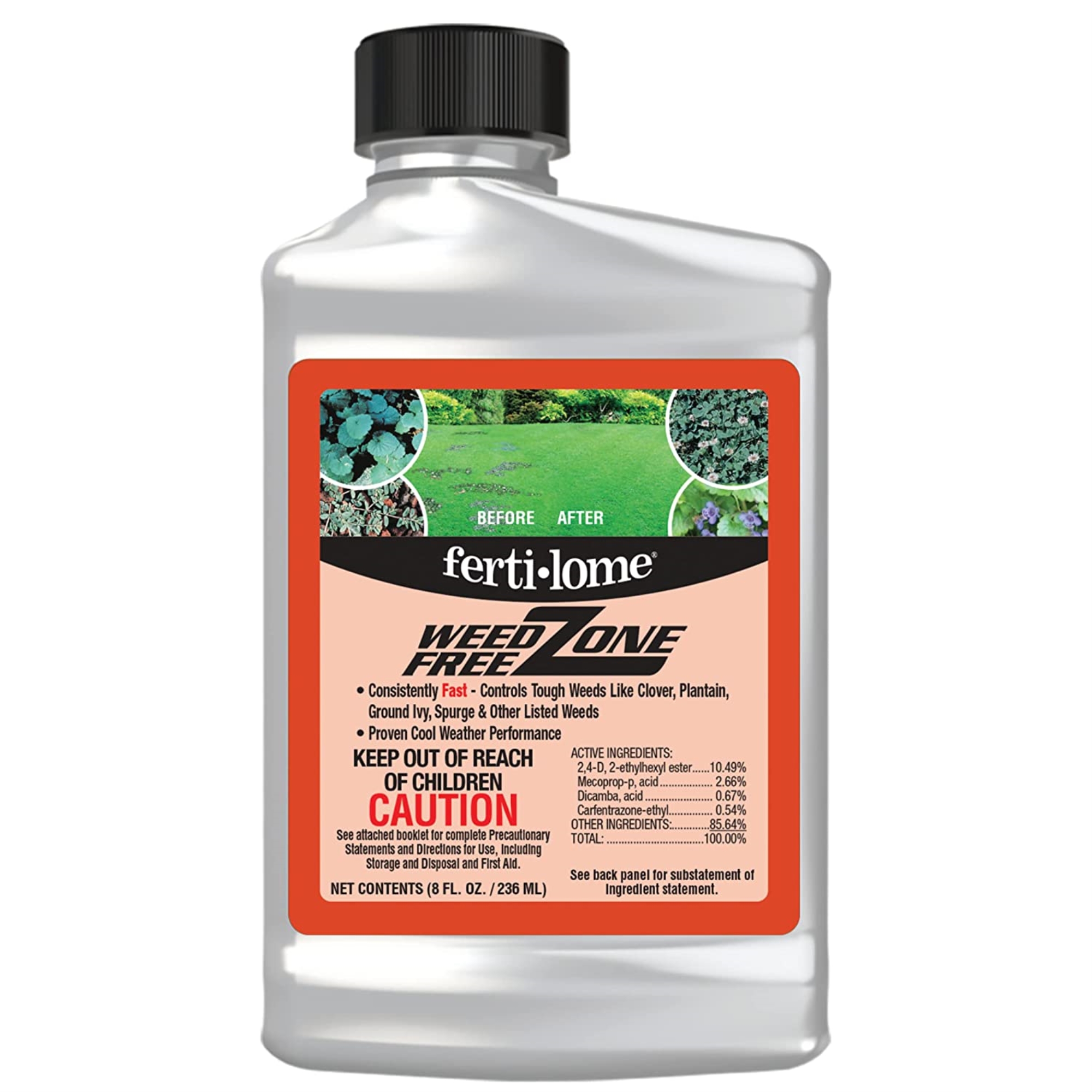 Fertilome Rapid Weed Control Killer Free Zone, Concentrate 8 oz