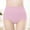 Purple, variant on High Waisted Plus Size Solid Color Briefs Lace High Waist Panties Microfiber Panties No Line Panties for Women Pack 12 Panties Lingerie plus Size Maternity Underwear under Bump Most Comfortable Womens