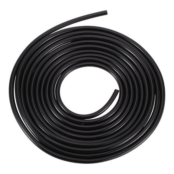 Unique Bargains Petrol Fuel Line 9.84ftx1/8"(3mm)/1/5"(5mm) Gas Line Pipe Hose Black