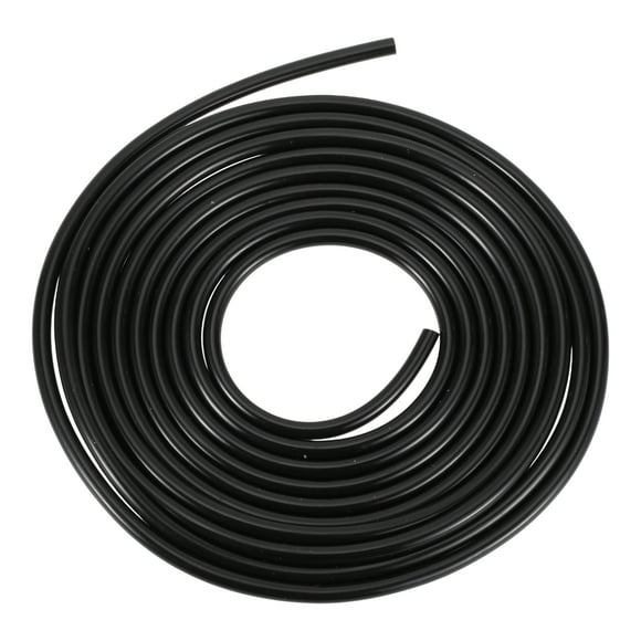 Unique Bargains Petrol Fuel Line 9.84ftx1/8"(3mm)/1/5"(5mm) Gas Line Pipe Hose Black