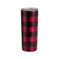 thumbnail image 2 of Built (Set of 2) 20-Ounce Double Wall Stainless Steel Vacuum Insulated Tumblers, 20-Ounces, Craft Gold and Buffalo Plaid, 2 of 13