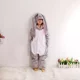 thumbnail image 1 of Pijama De Una Pieza De Franela De Animales De Pareja, 1 of 1