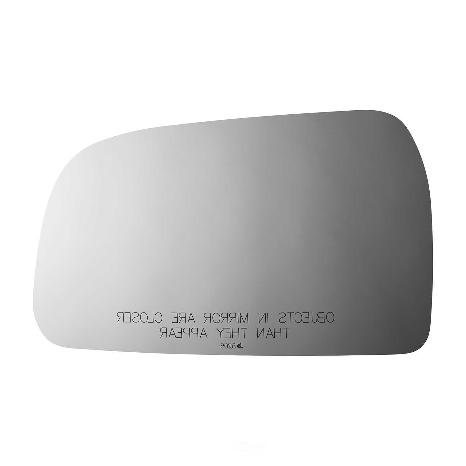 Burco Side View Mirror Replacement Glass - Clear Glass - 5205