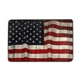 thumbnail image 2 of Home Decor Qwtwty Independence Day The US Floor Mat Patriotic Flag Pattern Foot Mat Patio Decorative Garden Flag Rugs, 2 of 6