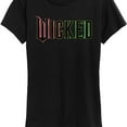 thumbnail image 3 of Wicked - Theatrical Rainbow Logo - Women's Short Sleeve Graphic T-Shirt, 3 of 5