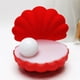 thumbnail image 5 of Lámpara de ambiente hecha a mano con forma de mejillón perla de dulces sueños, pequeñas luces de noche brillantes para niños., 5 of 5