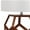 Brown, variant on SAFAVIEH Delaney 23.75 in. H Geometric Pentagons Table Lamp, Brown