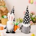 thumbnail image 5 of Easter Bunny Plush Gnomes,Handmade Tomte Swedish Plush Gnome,Spring Easter Gnome Gift for Holiday Home Table Ornament, 5 of 7