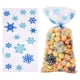 thumbnail image 4 of Nvzi 150 bolsas de celofán para dulces navideños, bolsas de celofán para golosinas navideñas con lazos para regalos de fiestas navideñas, color blanco, 4 of 4