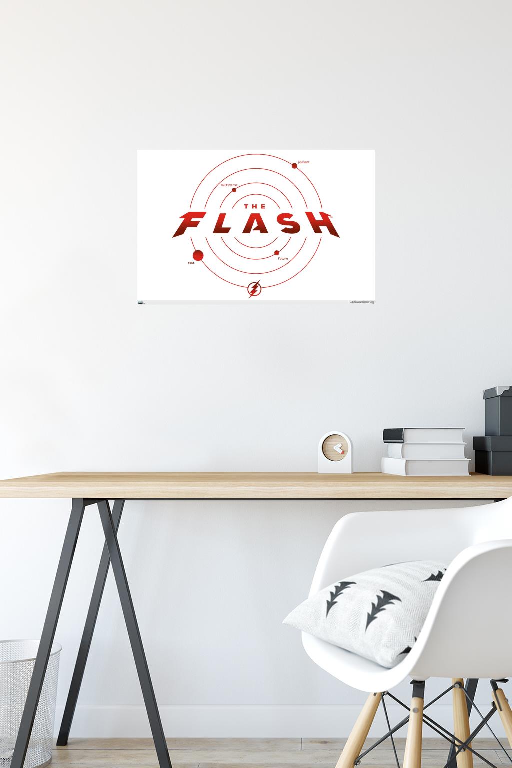 DC Comics Movie The Flash - The Timeline Wall Poster, 14.725" x 22.375"